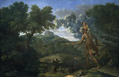 Blind Orion Searching for the Rising Sun Nicolas Poussin